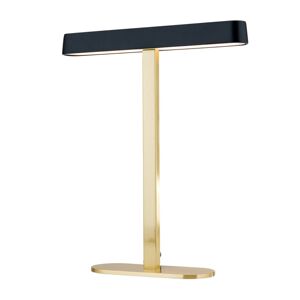 LED asztali lámpa Prelude arany/fekete
