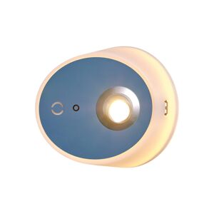 LED fali világítás Zoom, spot, USB-kimenet, kék