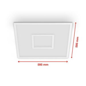 LED panel Centerback CCT RGB 60x60cm fehér