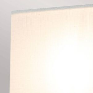 Swirl Kis fali lámpa vászon ernyővel, antik fehér színben