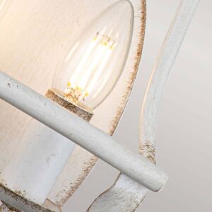 Bradbury fali lámpa, kétszínű, fehér