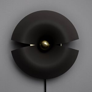 AYTM Cycnus fali lámpa, fekete, Ø 30 cm