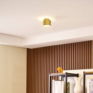 Lindby Nivoria LED spotlámpa, Ø 11 cm, arany, 4 darabos szett