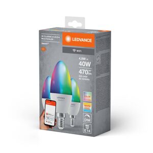 LEDVANCE SMART+ LED, gyertya, E14, 4.9 W, CCT, RGB, WiFi, 3 db, 3 db