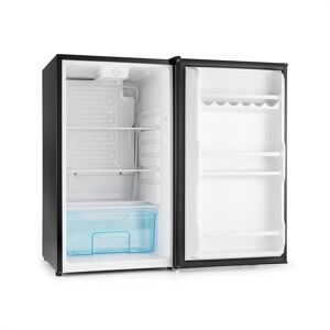 Klarstein Springfield, hűtőszekrény, 112 liter, 60 W, A+, fekete