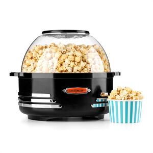 OneConcept Klarstein Couchpotato, fekete, popcorn készítő, elektromos eszköz popcorn készítésére