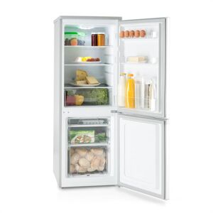 Klarstein Bigpack, kombinált hűtőszekrény, fagyasztó, 160 l, A+, 42 dB, ezüst