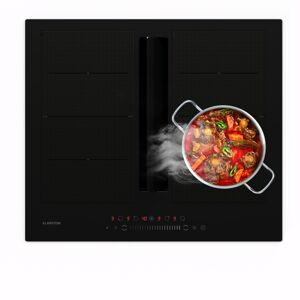 Klarstein Chef-Fusion Down Air System, indukciós tűzhely + DownAir páraelszívó, 72 cm, 600 m³/h EEC A+