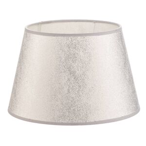 Cone lámpaernyő 18 cm magas, ezüst fémbevon.