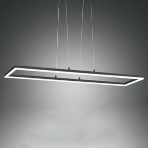LED függő lámpa Bard, 92x32 cm, antracit