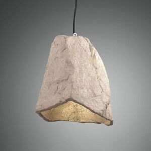 Rock függő lámpa kő megjelenéssel