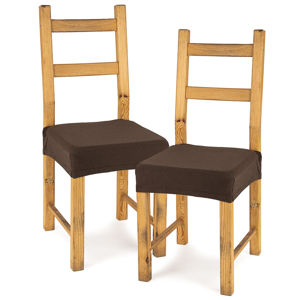 4Home Comfort multielasztikus székhuzat, brown, 40 - 50 cm, 2 db-os szett