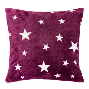 4Home Stars violet párnahuzat, 40 x 40 cm, sada 2 ks, 40 x 40 cm