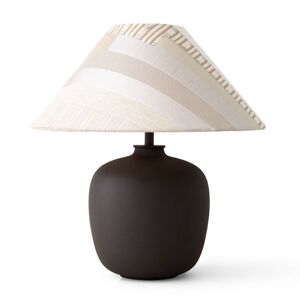Audo Torso LED asztali lámpa barna/krém/bézs, 37cm