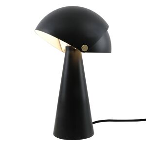 Asztali lámpa Align dönthető ernyővel, fekete