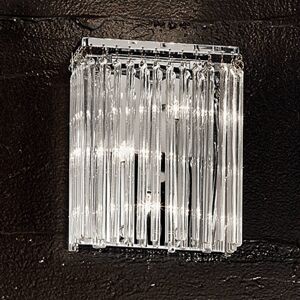 Szikrázó fali lámpa FUTURE üvegpálcákkal