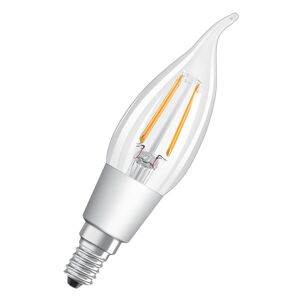 LED szélfújta lámpa E14 4W meleg fehér dimmelhető