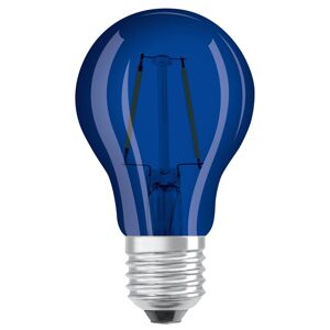 OSRAM LED lámpa E27 Star Décor Cla A 2,5W, kék
