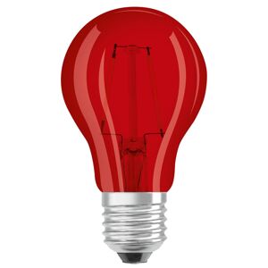 OSRAM LED lámpa E27 Star Décor Cla A 2,5W, piros