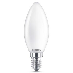 Philips E14 2,2W 827 LED gyertya lámpa, matt