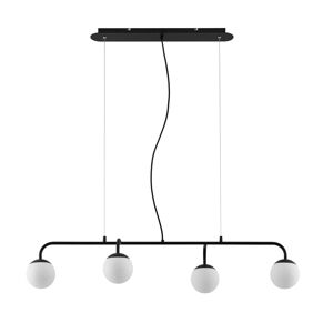 Lucande Rama LED függő lámpa üvegbúrákkal