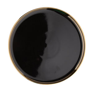 Altom Palazzo porcelán desszert tányér21 cm, fekete