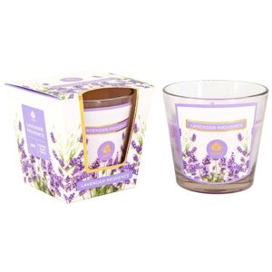 Aroma Lavender Provence Illatgyertya  üvegpohárban , 120 g