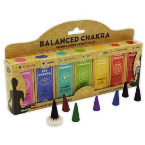 Arome Balanced Chakra piramisok illatosító szett, 7 db