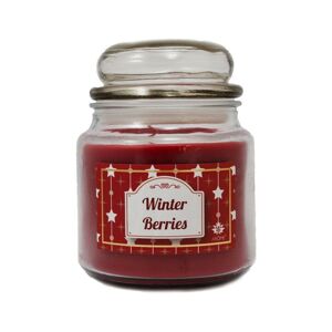 Arome nagyméretű illatgyertya üvegpohárban Winter berries, 424 g