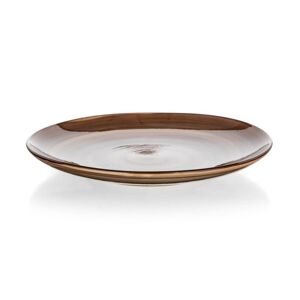 Bankett desszert tányér PALAS, 21,5 cm, barna