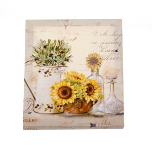 Bouquet of sunflowers vászonkép, 25 x 30 cm
