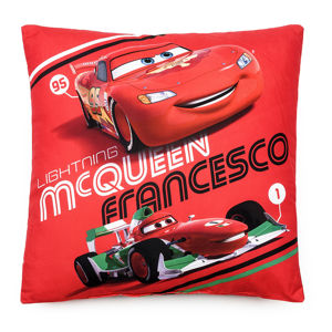 Jerry Fabrics Cars McQueen Francesco kispárna, 40 x 40 cm