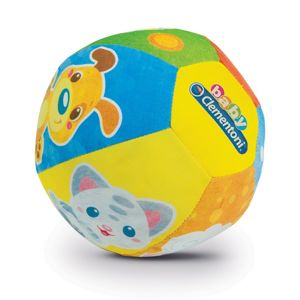 Clementoni Zenélő labda állatokkal, átmérő: 16 cm