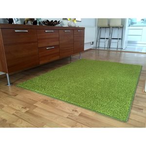 Color shaggy darabszőnyeg, zöld, 60 x 110 cm