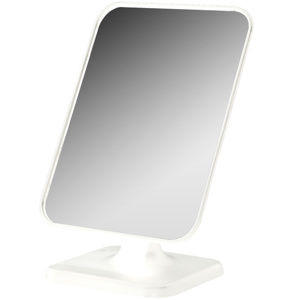 Compact Mirror kozmetikai tükör, fehér 21,5 x 15 cm