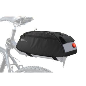 Compass Kerékpár táska csomagtartóra + LED hátsó lámpával