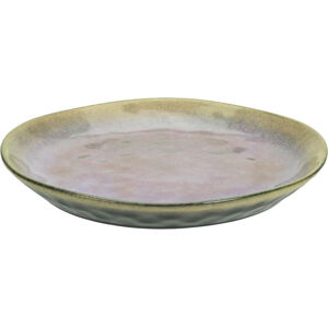 Dario kőagyag desszertes tányér, 20 cm, bézs