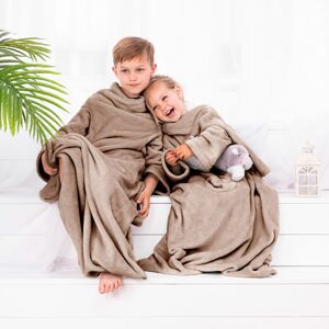 Decoking Lazy Kids takaró ujjakkal, bézs színben, 90 x 105 cm
