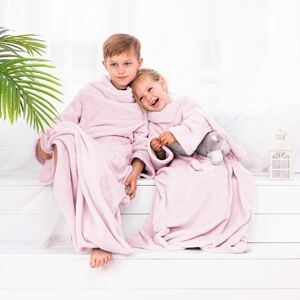 Decoking Lazy Kids takaró ujjakkal, púder színű, 90 x 105 cm