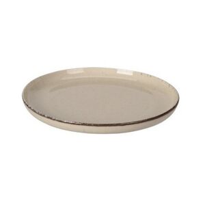EH Beige porcelán desszert tányér, 19 cm