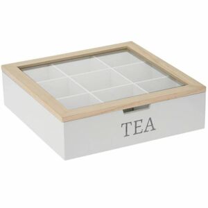 EH doboz teafilterekhez 24 x 24 x 7 cm, fehér
