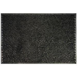 Emma gumi lábtörlő, fekete, 40 x 60 cm