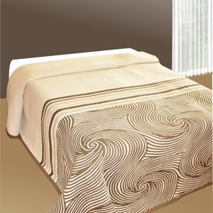 Espirales ágytakaró, bézs, 240 x 260 cm, 240 x 260 cm