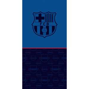 FC Barcelona Only Blue fürdőlepedő, 70 x 140 cm