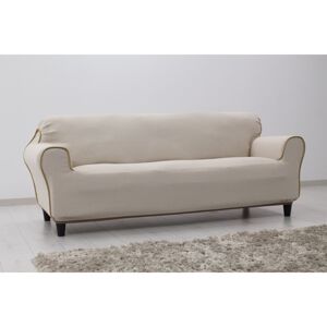 Feszített huzat IRPIN kanapéhoz, bézs , 220-260 cm, 220 - 260 cm