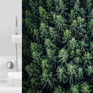Grund Foresta zuhanyfüggöny zöld, 180 x 200 cm