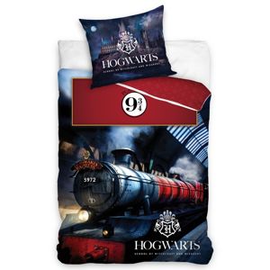 Tiptrade  Harry Potter Express pamut ágynemű 140 x 200 cm, 70 x 90 cm