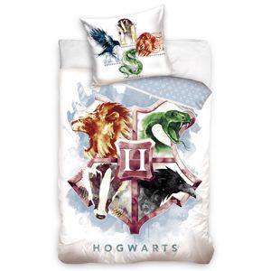 Gyermek pamut ágynemű, Harry PotterHogwarts Erb, 140 x 200 cm, 70 x 90 cm