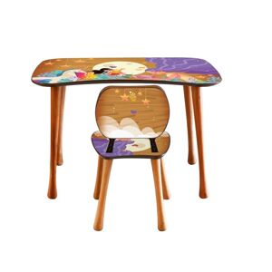 Gyermekasztal székkel Olvasás, 90 x 52 x 60 cm