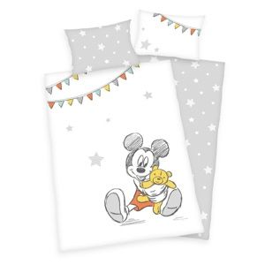 Herding Mickey Mouse gyermek pamut ágynemű kiságyba, 100 x 135 cm, 40 x 60 cm